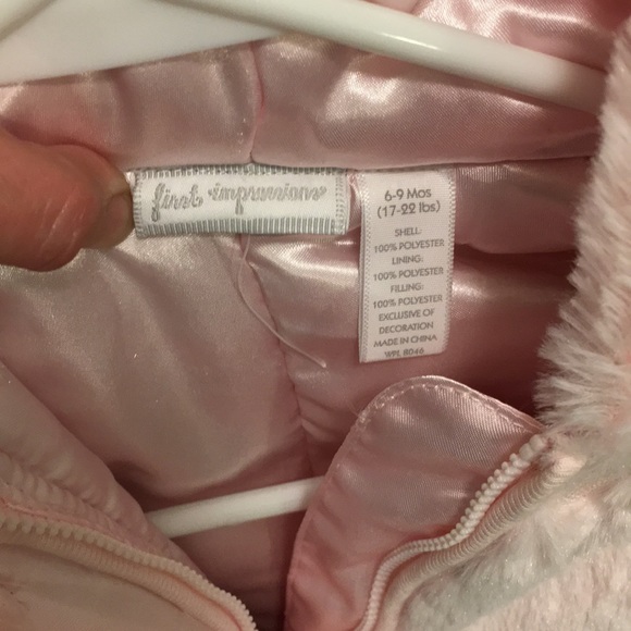 Baby girl hooded bunting - Picture 5 of 5